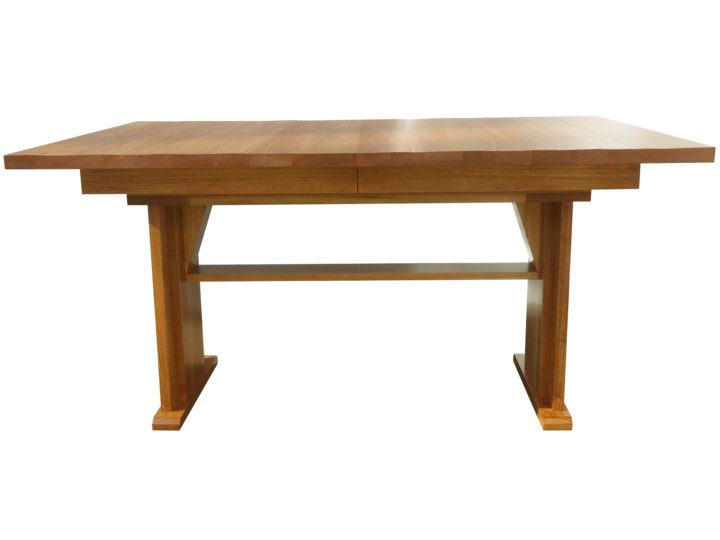 Vancouver Trestle Dining Table - front view