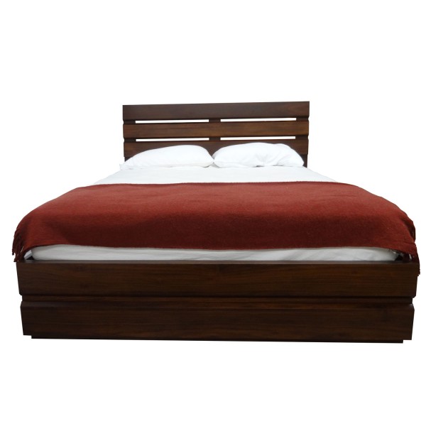 Vancouver Storage bed solid wood, locally made, Canadian made, built to order