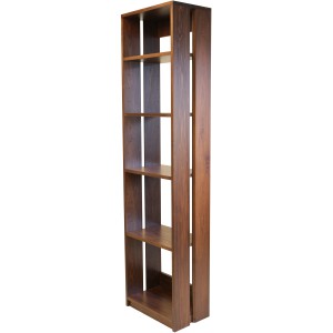 Queue Up Bookcase 20" wide - solid wood locally built, custom in-house design Canadian made