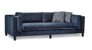 Reca Sofa by Stylus - solid wood frame, fully upholstered, locally built, made to order furniture, Canadian made