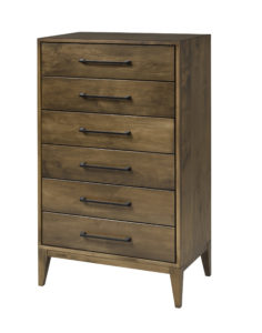 Richview bedroom chest made in Canada, solid wood