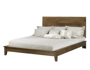 Richview Bed is built to order, unique design, solid wood, made in Canada.