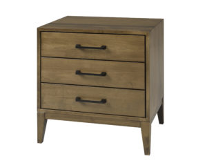 Richview nightstand made in Canada, solid wood