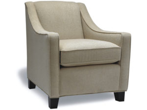 Russ Armchair by Stylus- solid wood frame, fully upholstered, locally built, made to order furniture, Canadian made