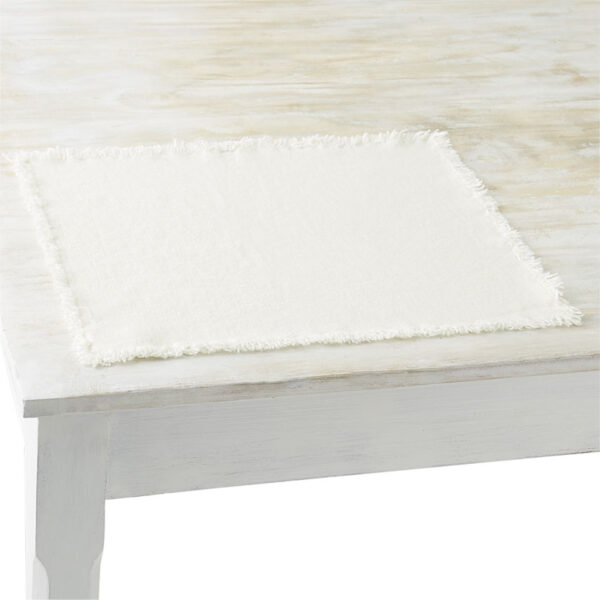 Colorado Placemat, made in France of 100% linen, available in a range of colours.