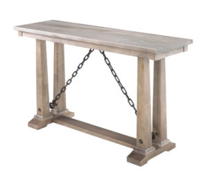 Shechem console table - solid wood, Canadian made, custom made to order furinture