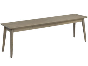Simo bench - solid wood, Canadian made, custom made furniture