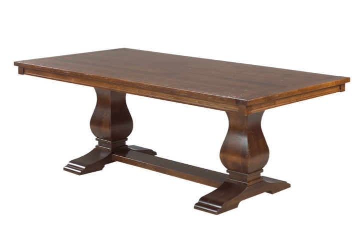 Socrates table - solid wood, Canadian made, custom made furniture