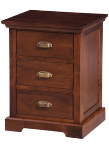 Stanford nightstand by Woodworks - solid wood, locally built, Canadian made