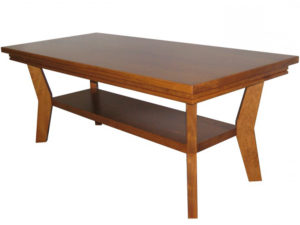 Stockholm Coffee Table, built to order, unique design, solid wood, made in Canada.