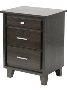 Sydney 2.5 drawer Nightstand by Purba - solid wood, locally built, Canadian made,custom built to order furniture