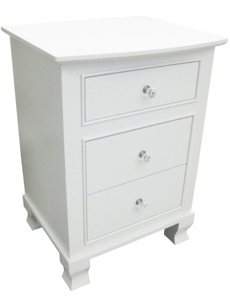 Custom Fifth Avenue nightstand - solid wood, custom built to order furniture, locally built, Canadian made,