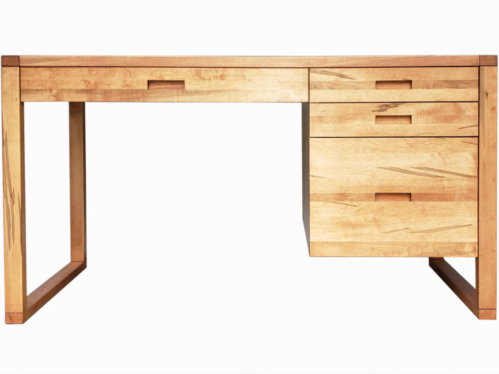 Tangent Desk - Solid wood, locally built, in-house design