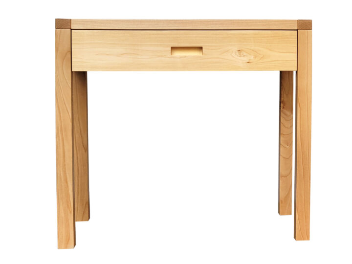 Tangent Sofa Table Natural Stain front