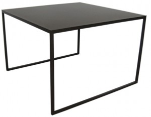End table by Trica - welded steel, Canadian made, built to order