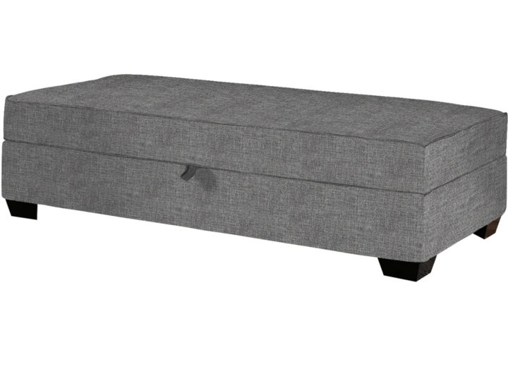 Vortex ottoman by Van Gogh Designs - solid wood frame, fully upholstered, locally built to order furniture, Canadian made