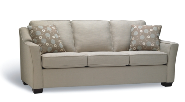 Zeal sofa by Stylus - solid wood frame, fully upholstered, locally built, made to order furniture, Canadian made