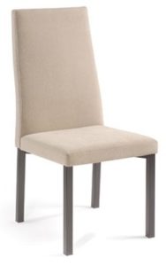Alto dining chair by Trica - welded steel, Canadian made, fully upholstered custom built furniture