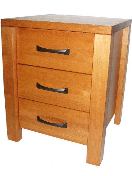 Custom Boxwood nightstand -solid wood, built to order, locally built, Canadian made, custom in-house design furniture