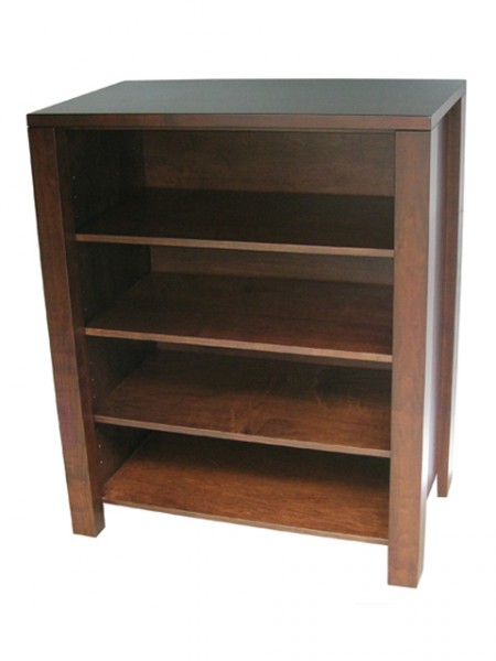 Custom Boxwood Bookcase - solid wood locally built, custom in-house design Canadian made