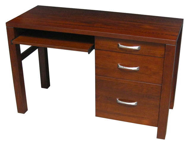 Boxwood Desk - custom solid wood, locally built, in-house design, Canadian made