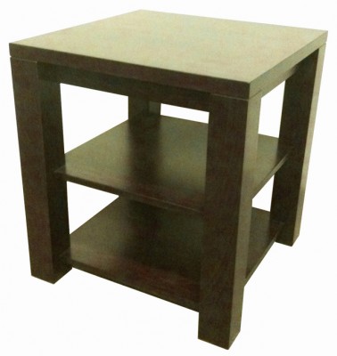 Boxwood end table, in-house design, solid wood, custom sizing