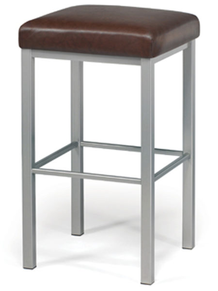 Day Bar Stool- welded steel, Canadian made, upholstered custom built furniture