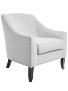 Edward Armchair by Van Gogh Designs- solid wood frame, fully upholstered, locally built, made to order furniture, Canadian made