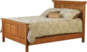 Kensington Bed - solid wood, locally built, Canadian made