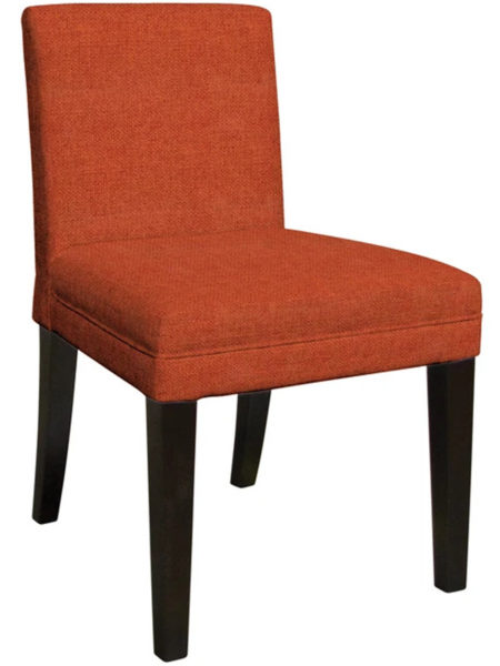 Leena Chair by Van Gogh Designs - solid wood, fully upholstered, Canadian made, built to order