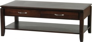 Newport rectangular coffee table by Woodworks, solid wood, locally built, made to order, Canadian made