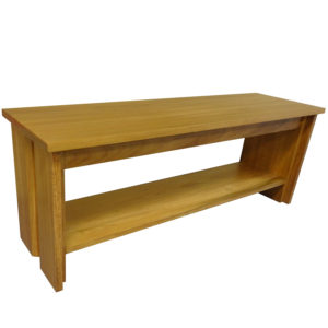 Vancouver Bench is made of solid wood, exclusively built for Creative Home Furnishings in BC, Canada.
