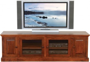 Shaker Entertainment unit by Woodworks - solid wood, built to order, Canadian made, locally built