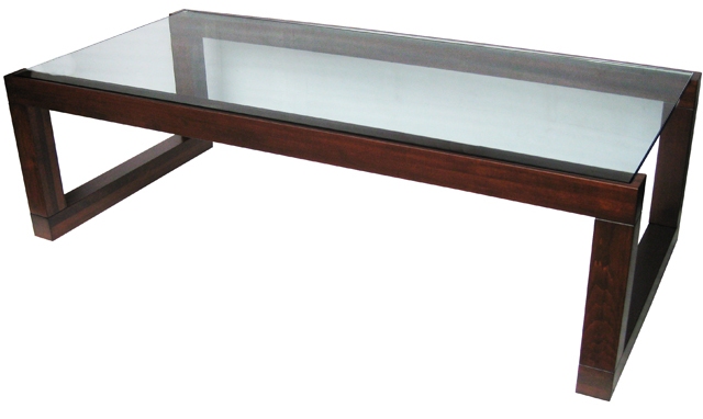 Custom Tangent Versa Coffee Table, locally built, in-house design, solid wood, custom made to order furniture, Canadian made