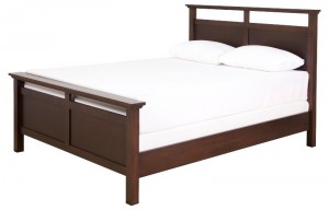 Yaletown Bed by Woodworks - solid wood, locally built, made to order, Canadian made